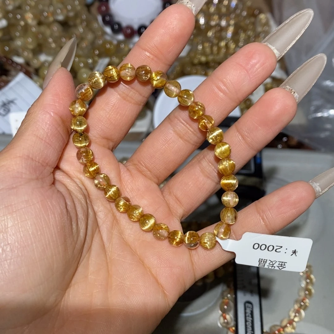 水晶手链未镶嵌手链