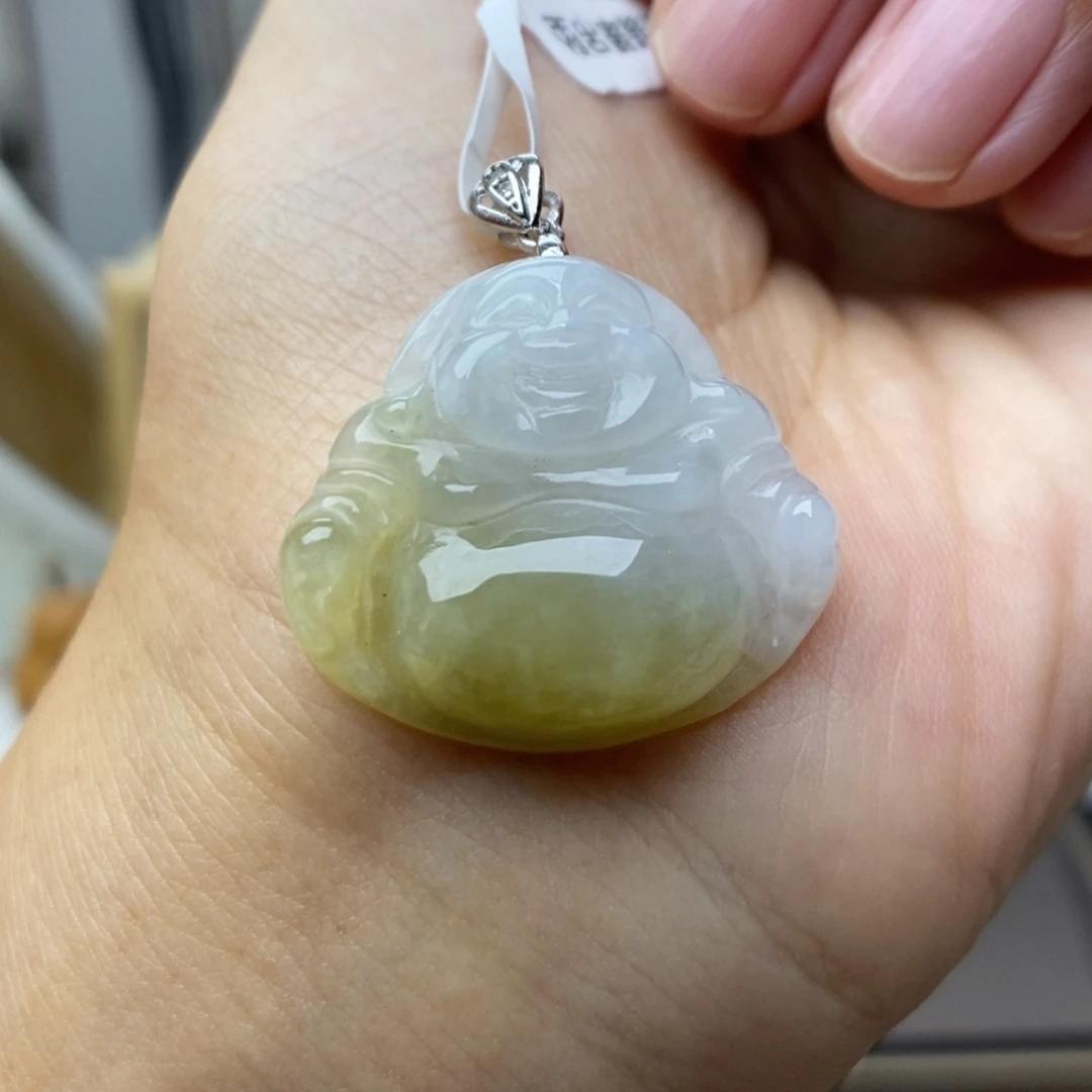 【闪购商品】颈饰银S925镶嵌翡翠12