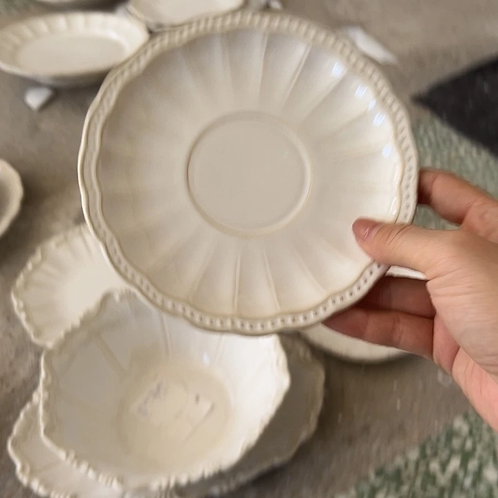 瓷片全部瑕疵特价煮点姐碟