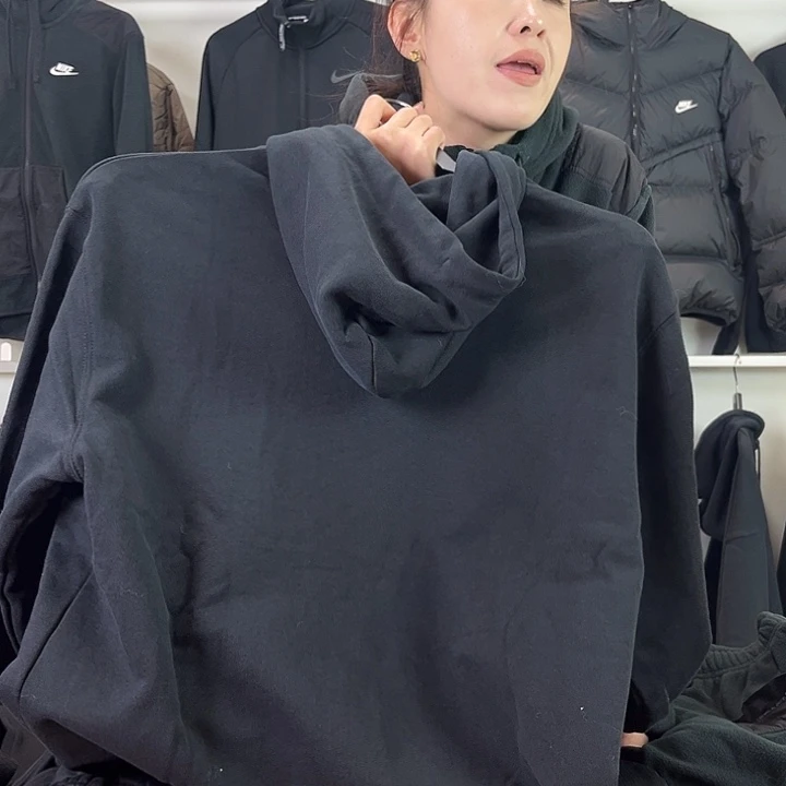 7339黑色卫衣XL码150-170斤不退换