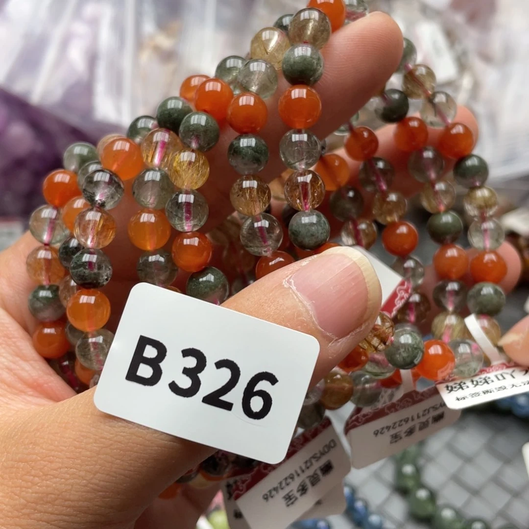 水晶手链未镶嵌多样性