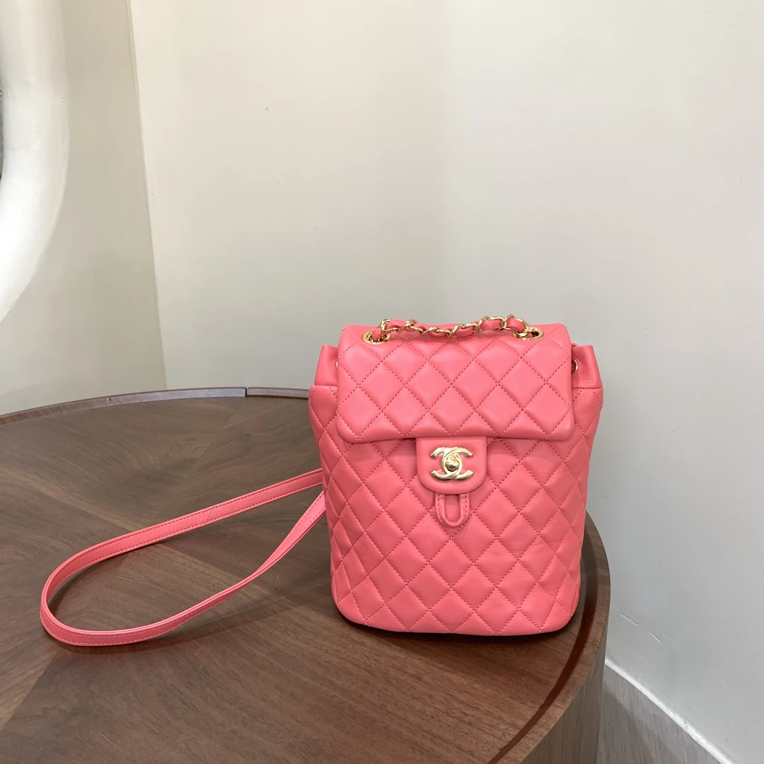 99新 Chanel/香奈儿 Chanel萨尔茨堡双肩包 羊皮