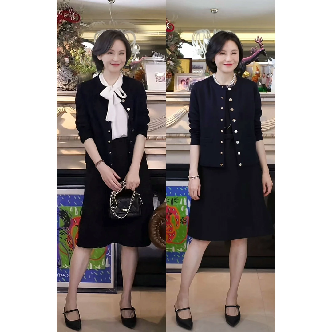 Ruien.Co 独立女性 百搭显瘦精纺羊毛立体剪裁早春短款外套上衣