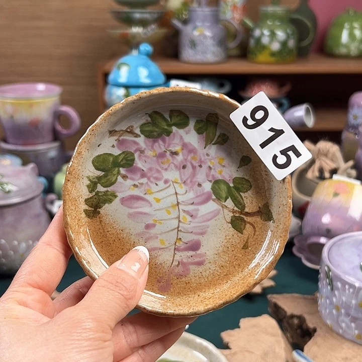 杯景德镇陶瓷手绘作品915