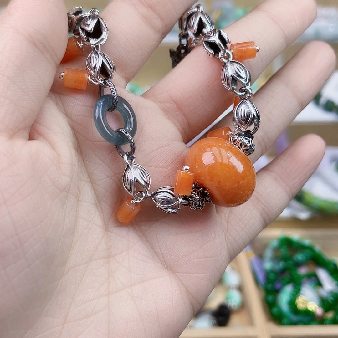 翡翠未镶嵌手链手链