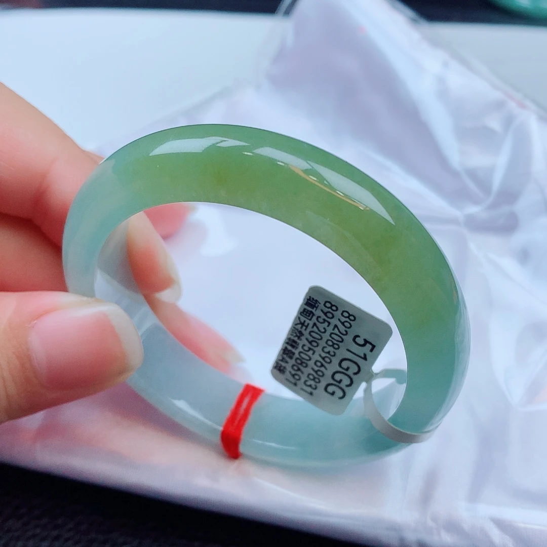 翡翠未镶嵌手镯天然缅甸翡翠A货手镯