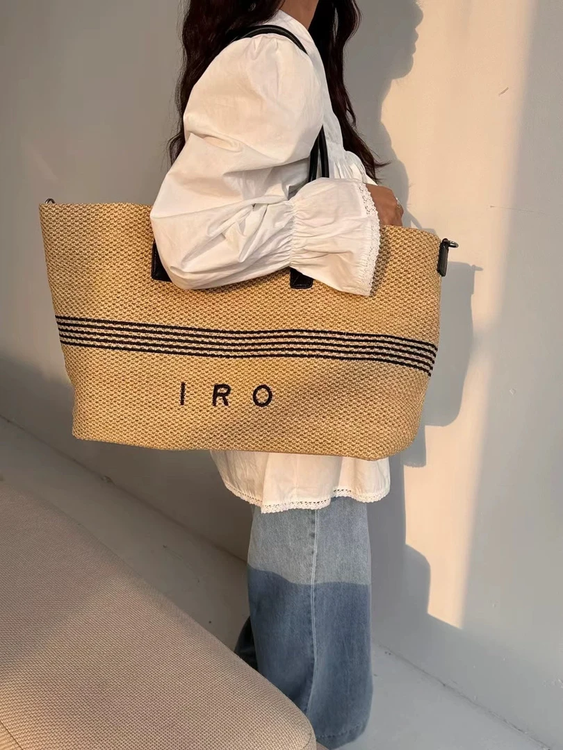 「Ohyoudo」欧若风高级感编织托特包/百搭oversize单肩包时尚大包