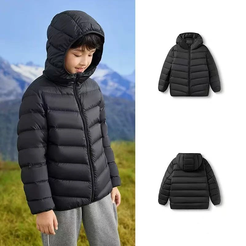 童装儿童羽绒服男童女童亲子轻薄内胆2025年新款冬装轻薄保暖外套
