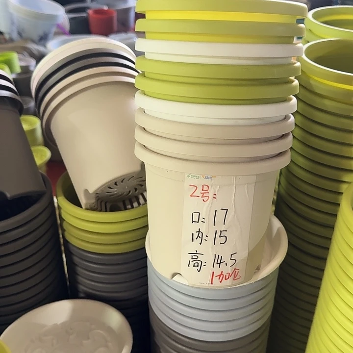 四季2#口径17灰白6个带托