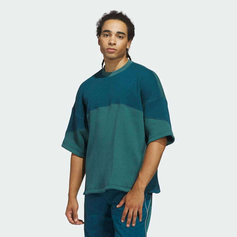 adidas阿迪三叶草双旦男简约时尚套头衫Sports Tee短袖T恤JX6160