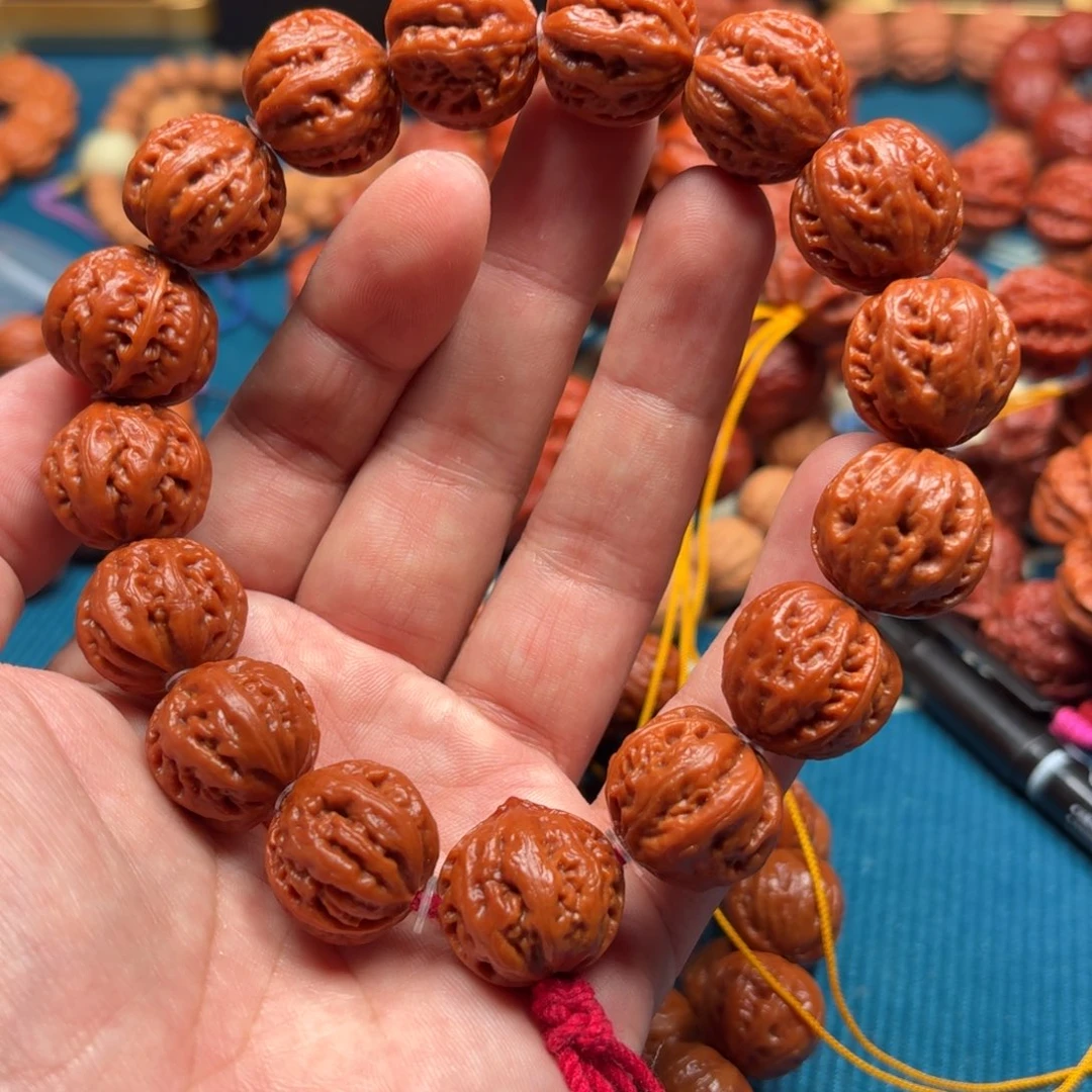 这***了文玩核桃吊坠19粗筋磨盘