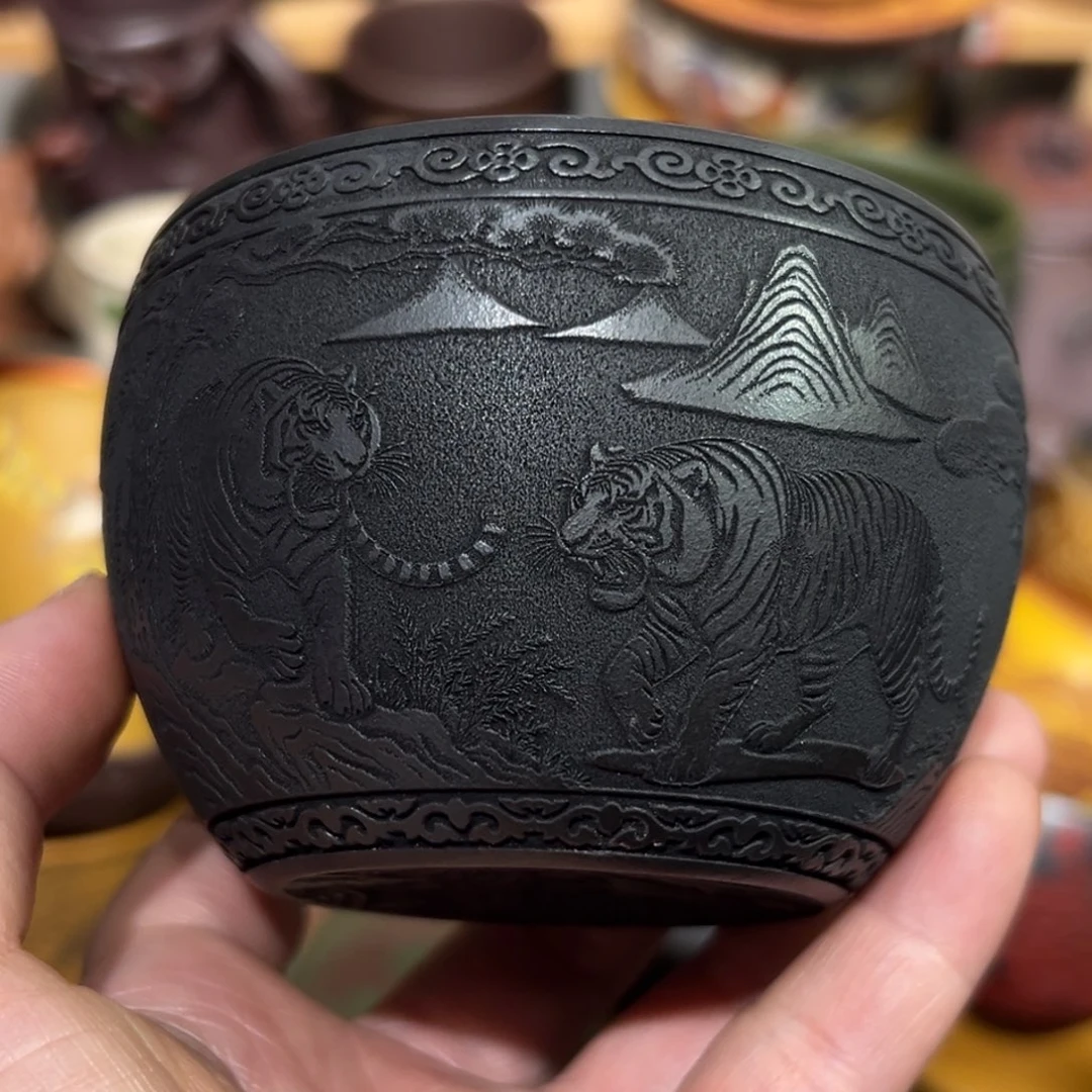 茶杯紫砂宜兴紫砂主人杯