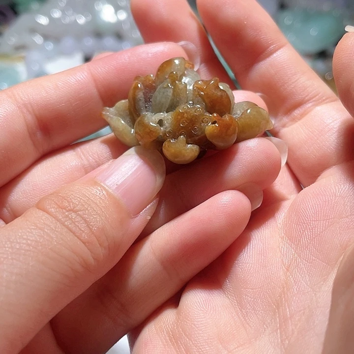 翡翠未镶嵌颈饰天然