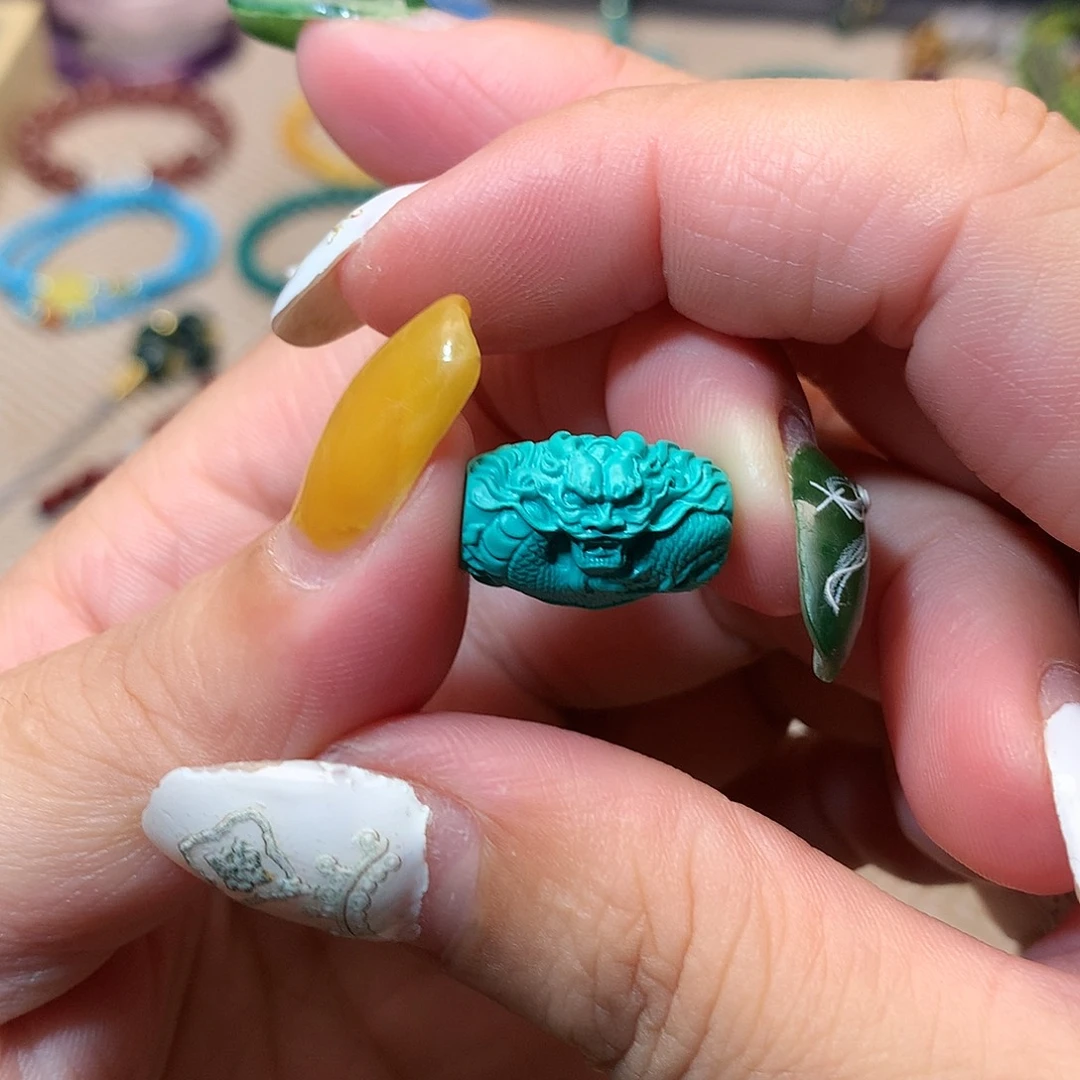 未镶嵌南红玛瑙珠宝半成品