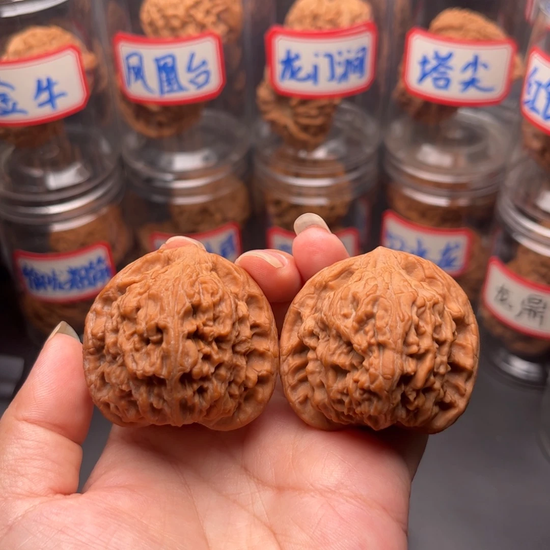 把件文玩核桃44红狮子头