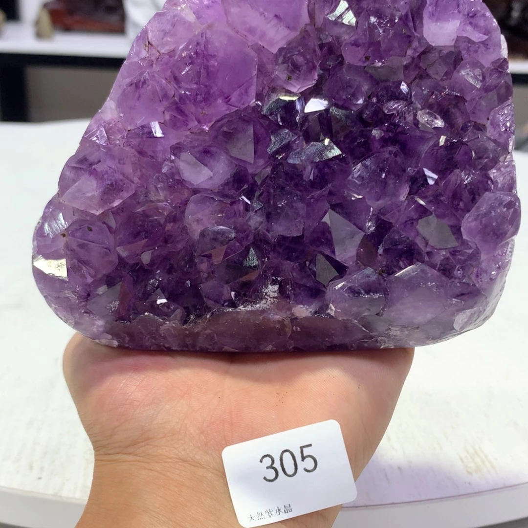 紫晶摆件未镶嵌305