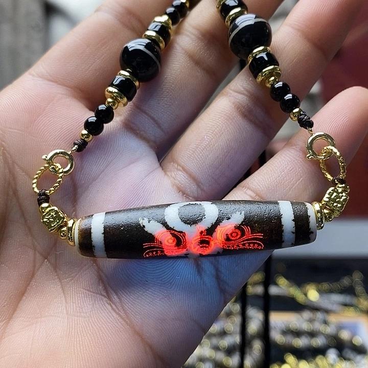 玛瑙/玉髓合金颈饰