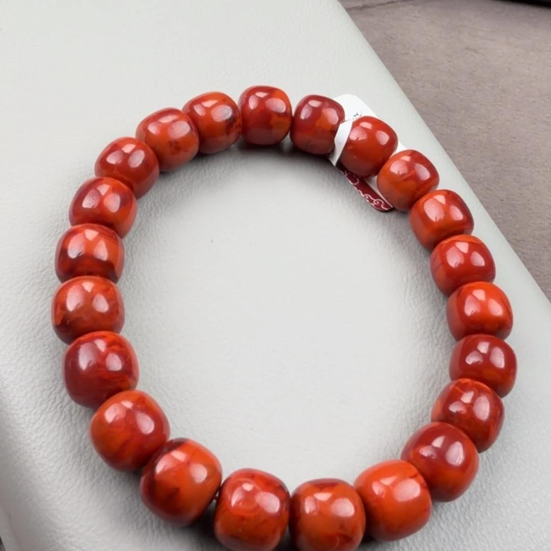 南红玛瑙未镶嵌手链10