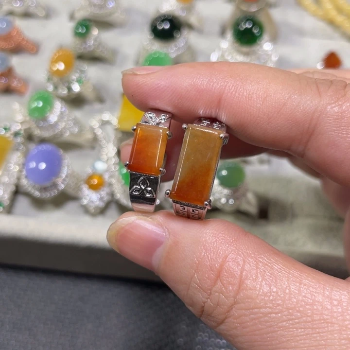 翡翠未镶嵌戒指缅甸天然翡翠