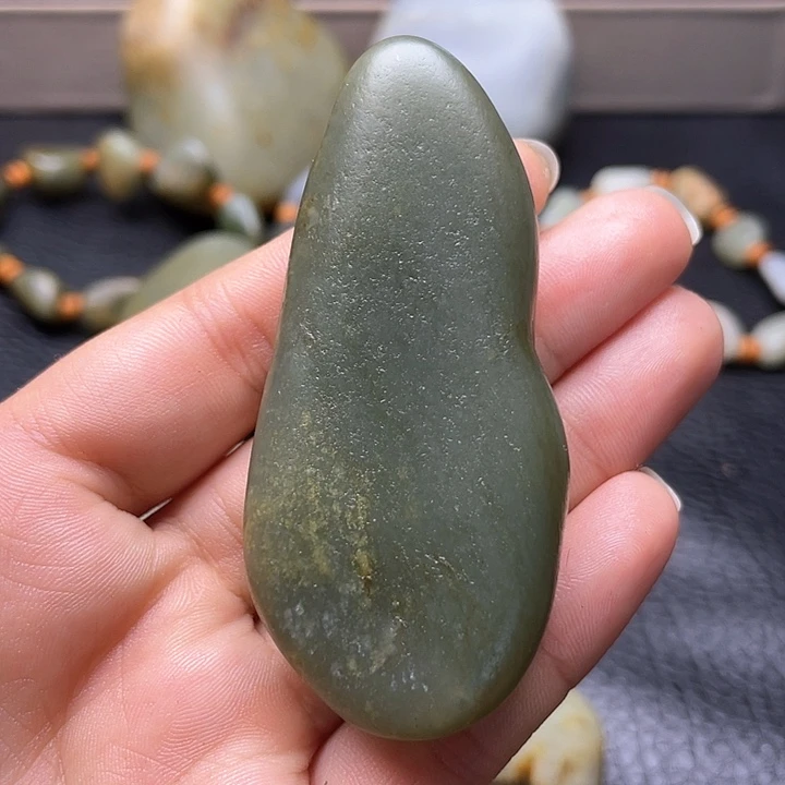 和田玉颈饰未镶嵌不**系15