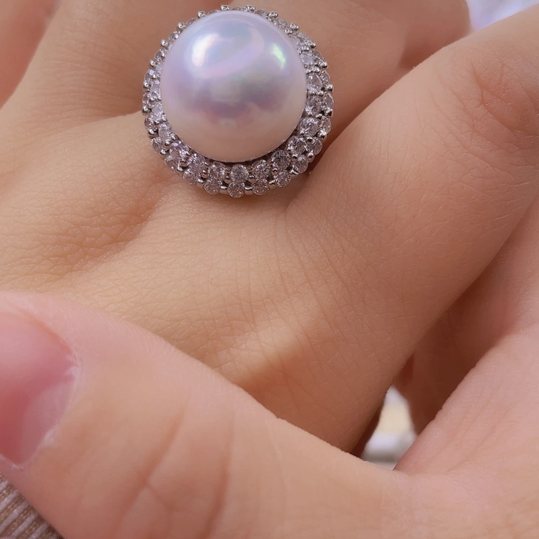淡水珍珠戒指未镶嵌