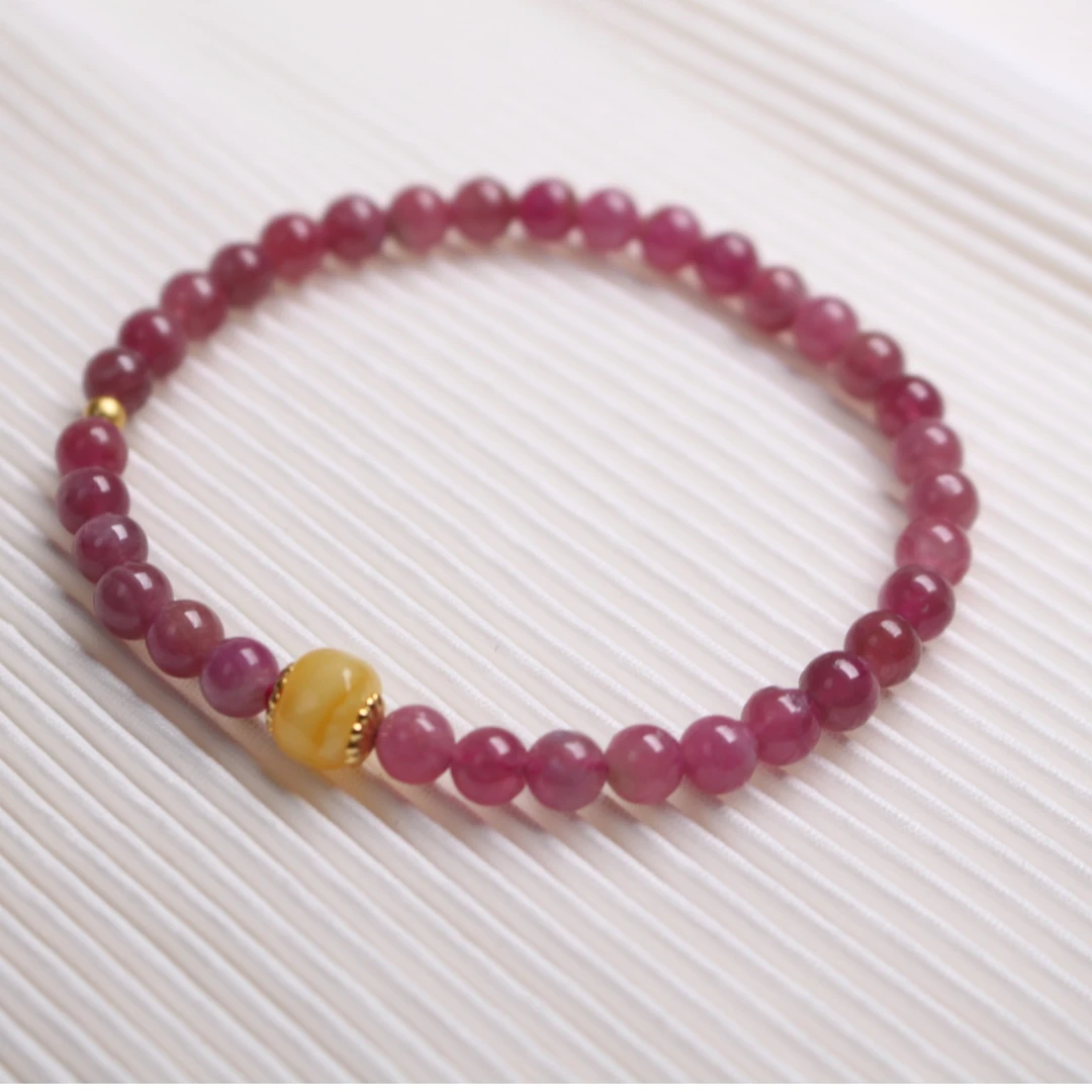 蔷薇碧玺手串ZK23110646