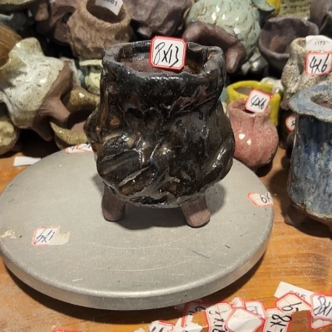 粗陶花盆制作就这样了