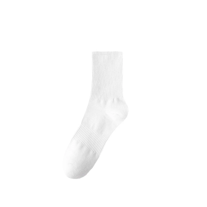 夏季薄款凉感袜子男士防臭吸汗7a抗菌纯色中筒纯棉运动棉袜短袜女