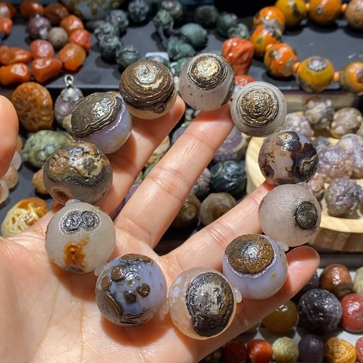 有机玻璃玛瑙原石放漏