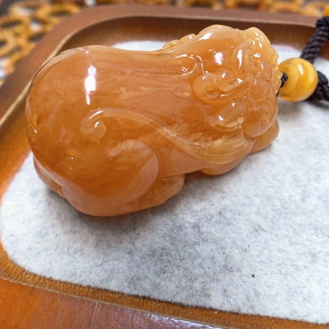 蜜蜡颈饰未镶嵌蜜蜡