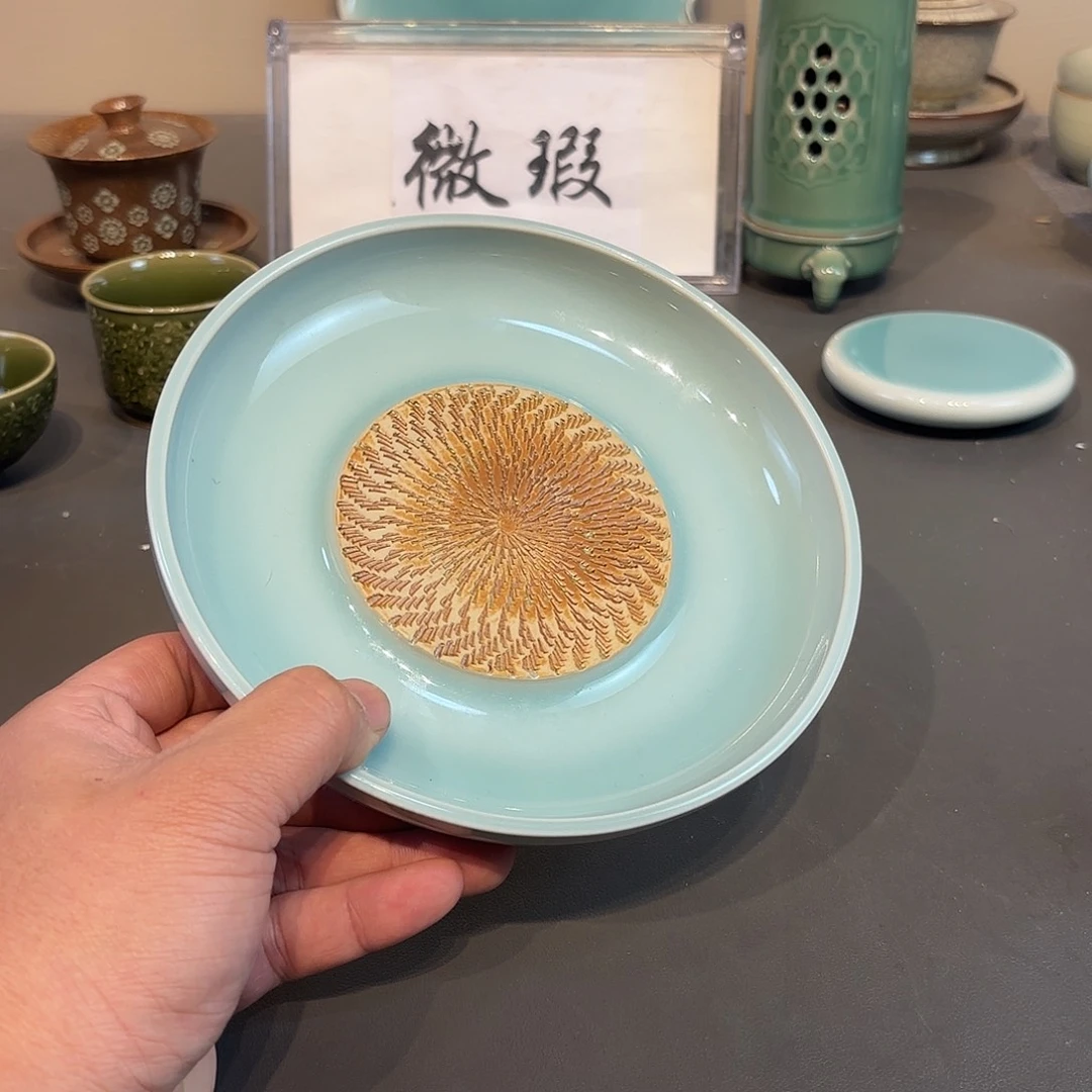 瓷片龙泉青瓷福利青瓷