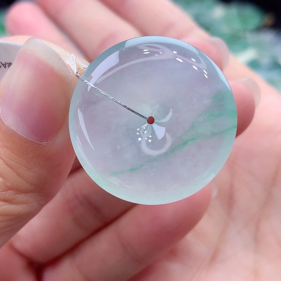 颈饰未镶嵌翡翠编号71尺寸27.9-5.9