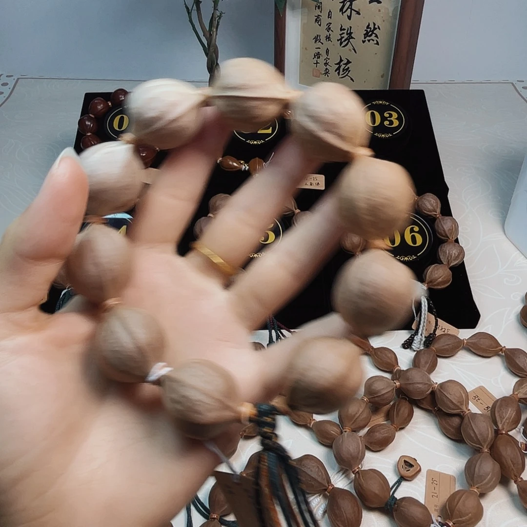 ****6手串橄榄核梅林铁核22*26