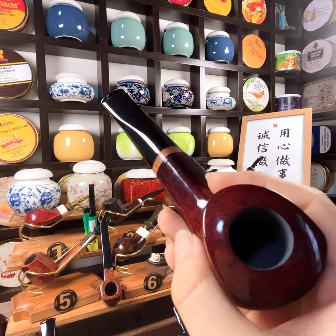 号角斗石楠木烟斗