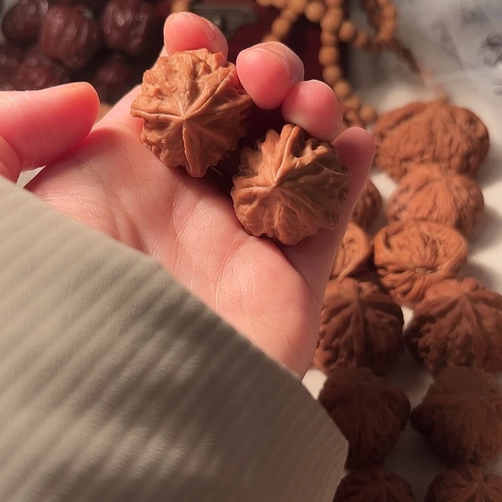 文玩核桃吊坠曹大龙三棱