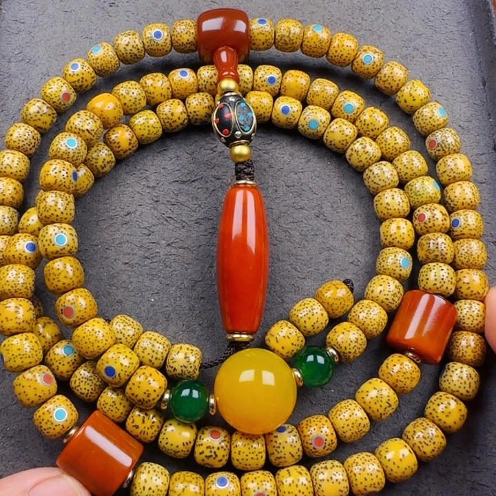 吊坠星月菩提脖挂