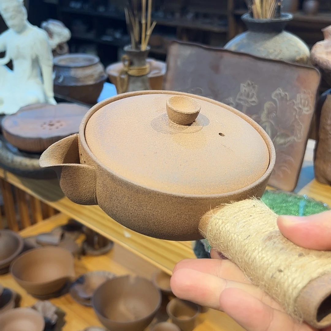 原矿粗陶裸烧工艺，越养越润出彩