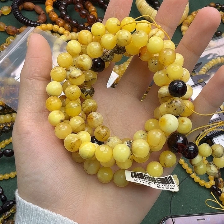 琥珀未镶嵌珠宝奇石