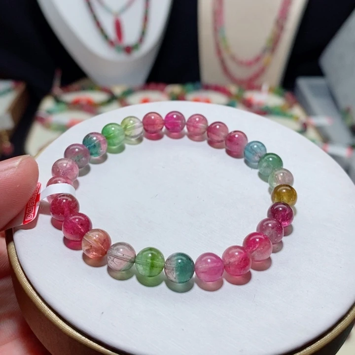 碧玺手链未镶嵌碧玺手链