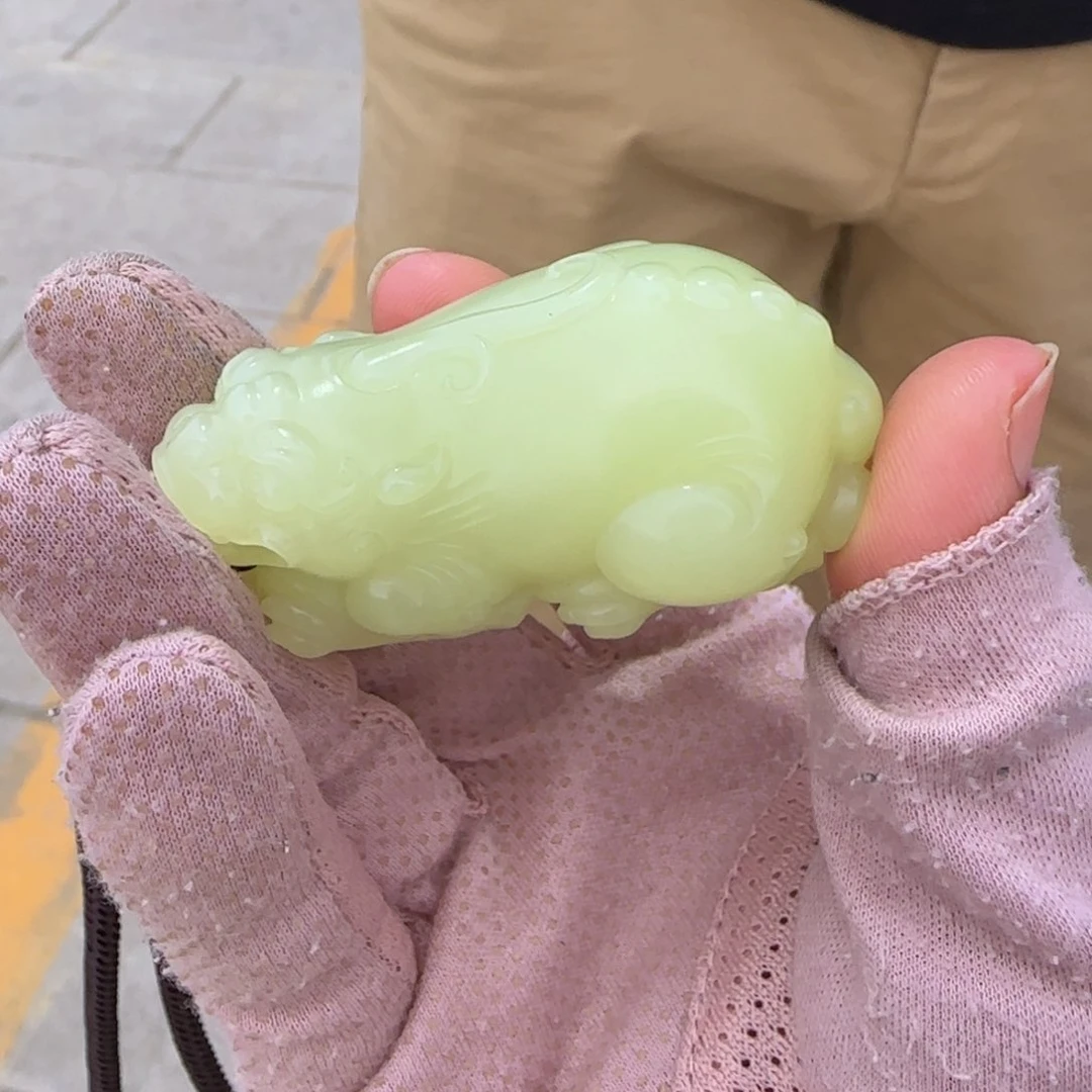 和田玉未镶嵌颈饰78