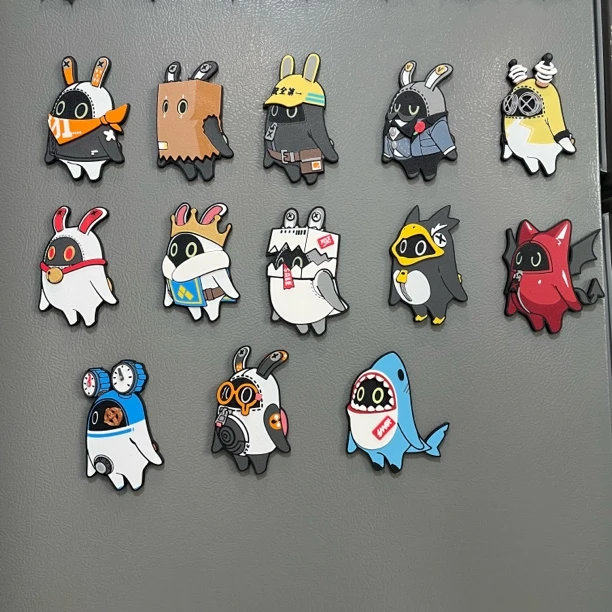 潮玩模型绝区零游戏周边邦布伊埃斯跨境新款动漫公仔摆件冰箱贴