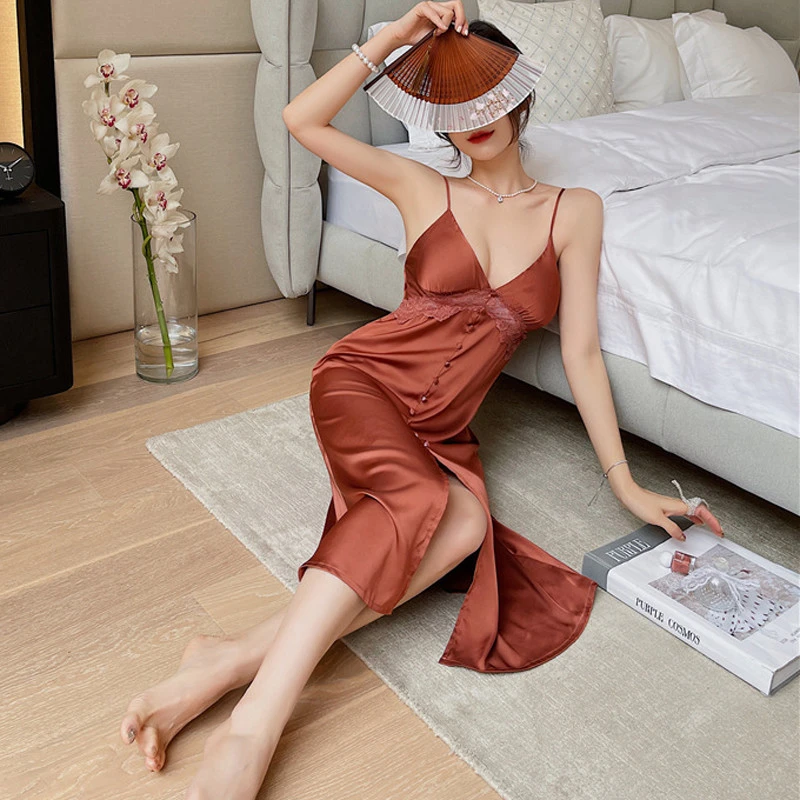 维多利亚VIVACIOUSSECOR性感睡衣女夏季2023年新款吊带睡裙纯欲风