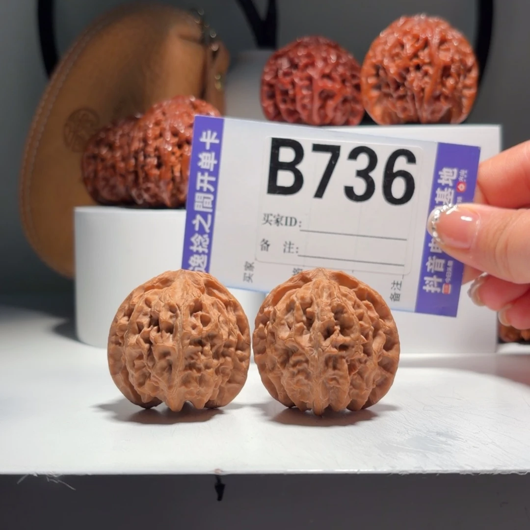 吊坠文玩核桃736号-逸捻橙皮苹果园A -尺38