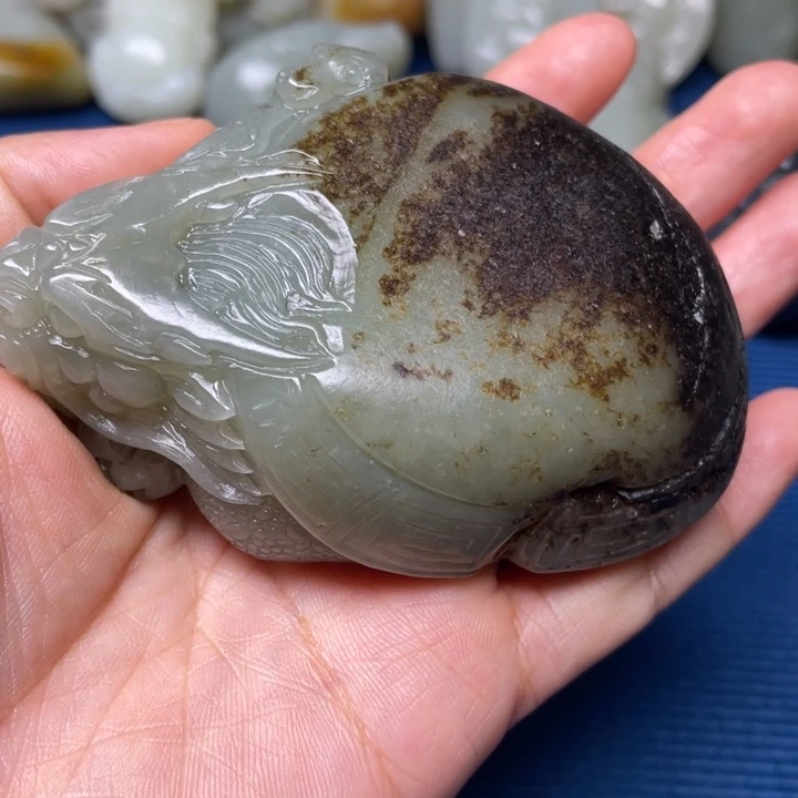 颈饰未镶嵌和田玉以**师