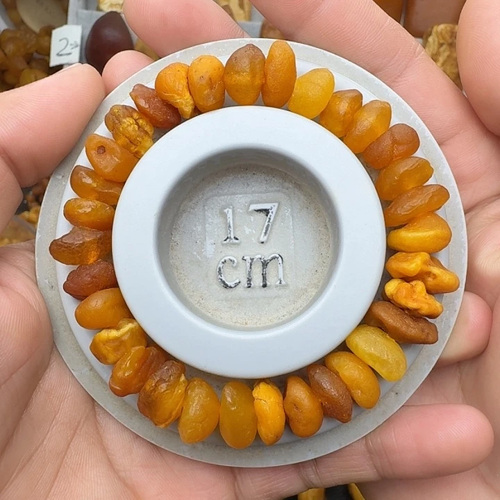 蜜蜡未镶嵌裸石天然蜜蜡手串