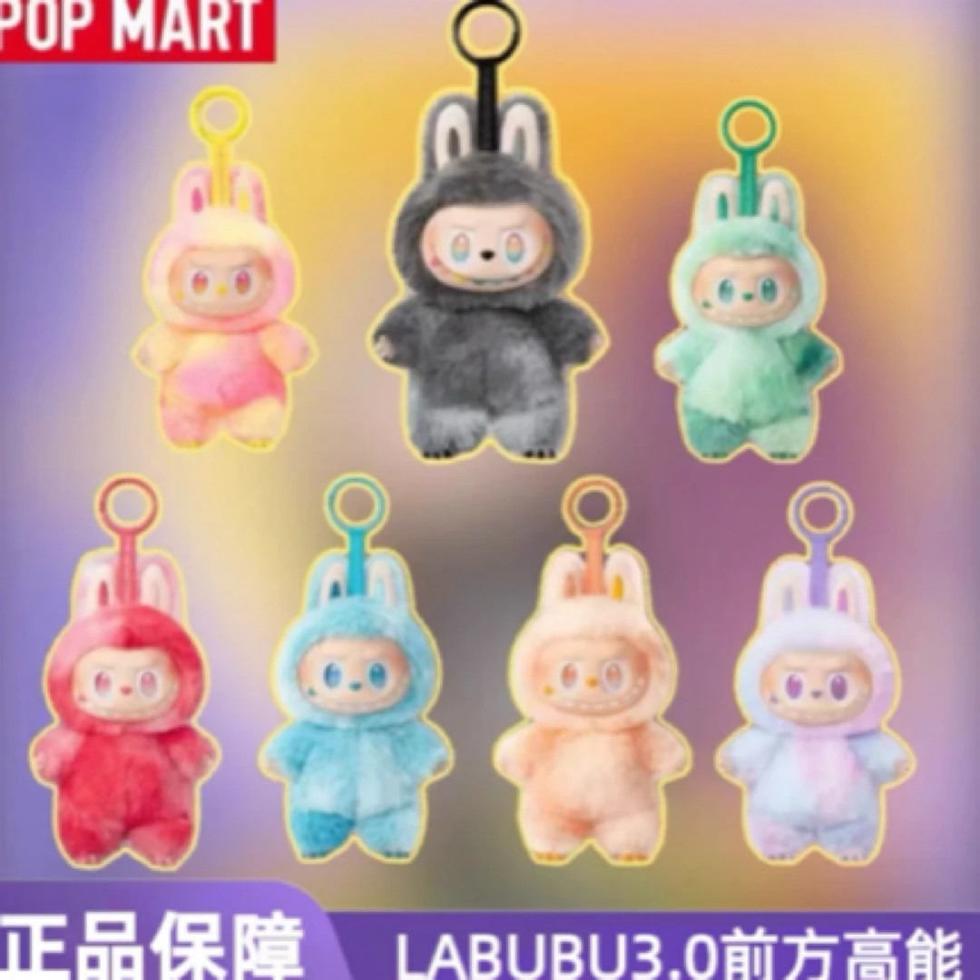 【代拆】新品3.0！THE MONSTERS前方高能搪胶毛绒挂件盲盒LABUBU正品