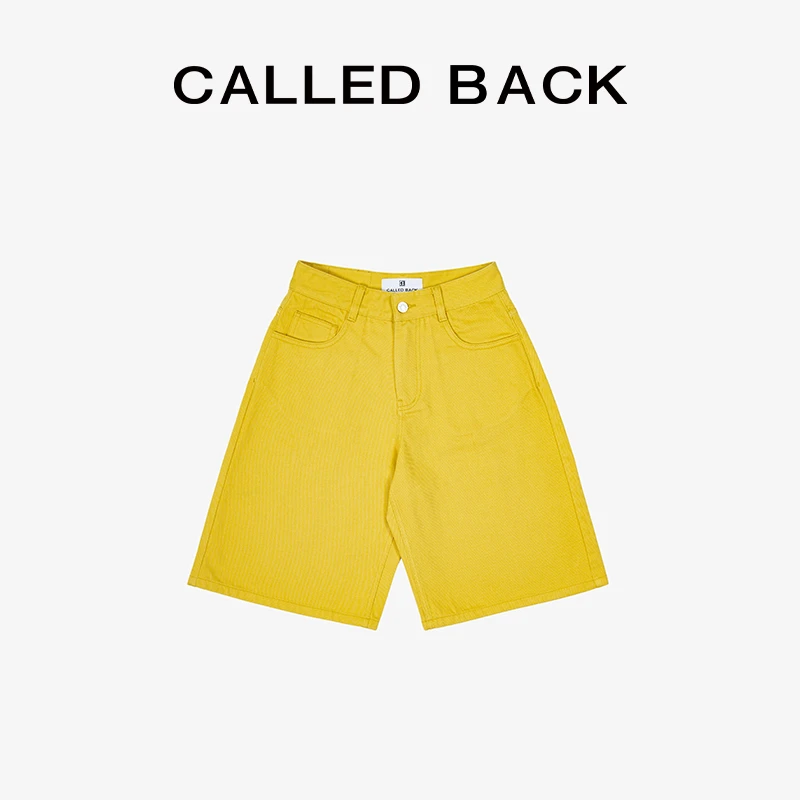 CALLED BACK休闲短裤女夏季新款宽松百搭时尚五分裤