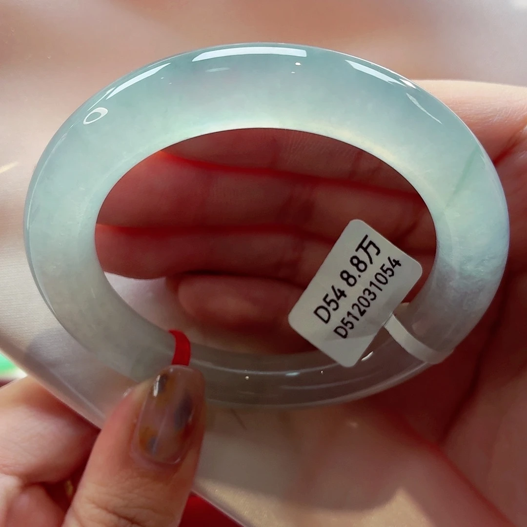 翡翠未镶嵌手镯（圆镯）22（18号）