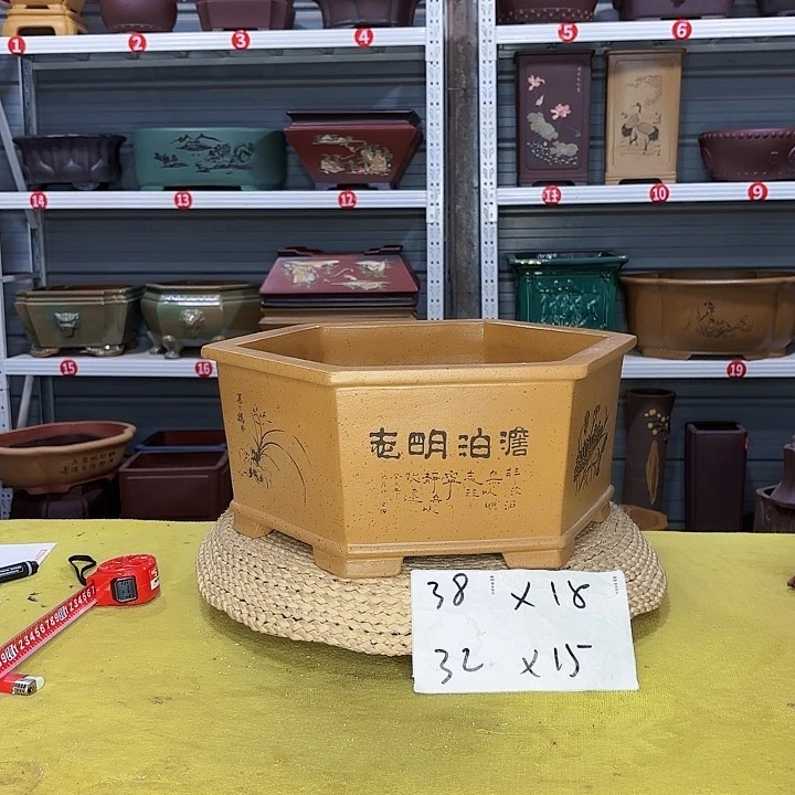 紫砂花盆宜兴紫砂厂
