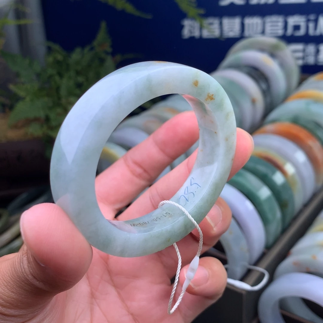 未镶嵌手镯定制翡翠定制手镯